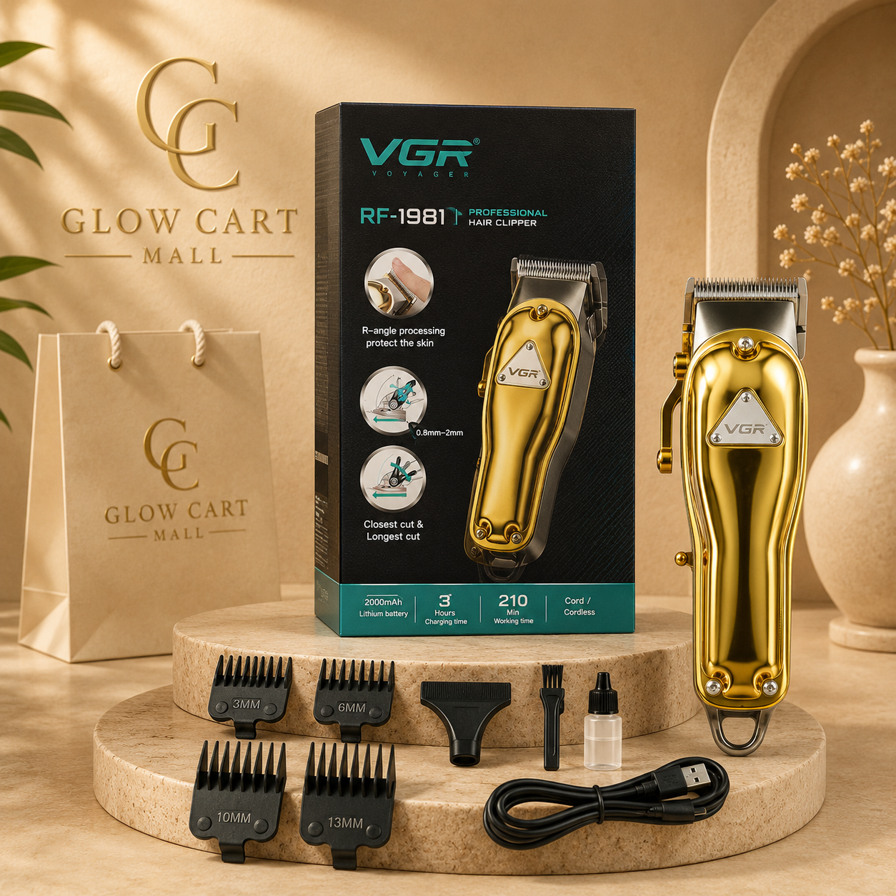 VGR HAIR CLIPPER -134